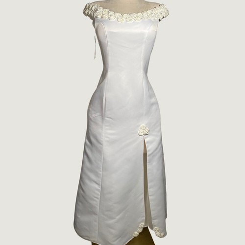 Vtg 1997 eden bridals white - vtg,