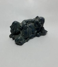 Happy Laughing Buddha Statue Figurine Budai Hotei Good Fortune Decor