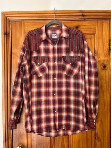 Vintage red plaid - chipie, shirt