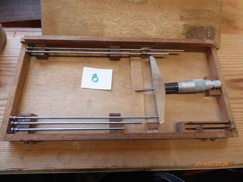 Vintage depth micrometer - vintage, set