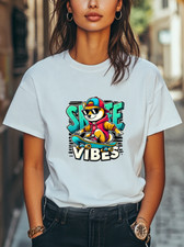 Skate Vibes T-Shirt Cool Shiba