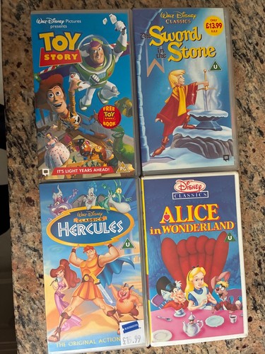 Vhs disney tapes - 4,
