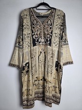 Long Sleeved Ethnic Kurta Kameez Size XL/ 20 22 Ethnic Wear Pakistani Shirt