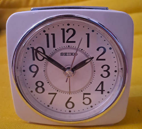 Seiko alarm clock silent non - alarm,