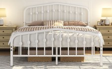 Metal Bed Frame with Arched