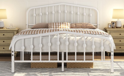 Metal bed frame - metal, with
