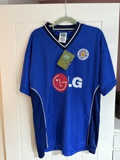 Leicester City Home Shirt 2002 Medium Men’s