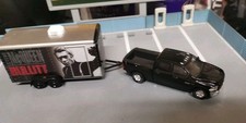 GREENLIGHT DODGE RAM PICK UP AND BOX TRAILER BULLITT 1.64 VGC SEE PICTURES 