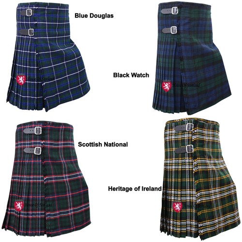 Scottish tartan kilt for men - tartan,