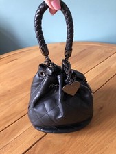 Marc B Drawstring Pouch Style Bag Black