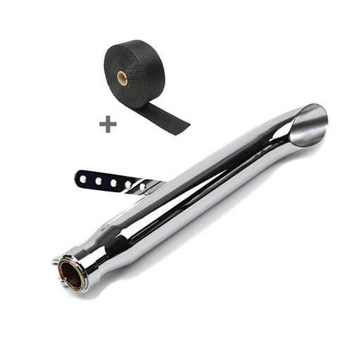 Exhaust muffler wrap - exhaust,