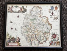 Antique county map of