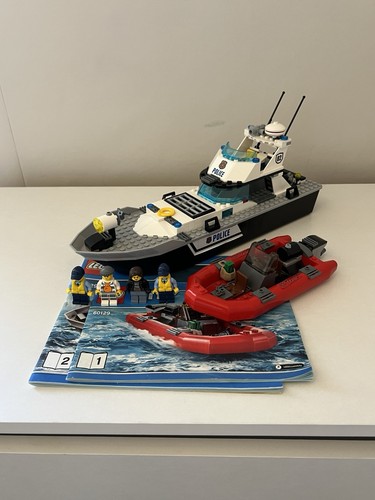 Lego city police patrol boat - lego,