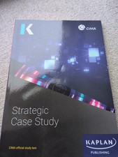 CIMA Strategic Case Study Kaplan Paperback Edition 2023