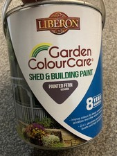 Liberon  PAINTED FERN Garden Shed & Building Paint 2.5L 