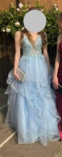 Tiffany Cheri Prom Blue Dress