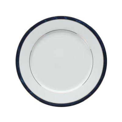 Marble blue dinner plate - marble,