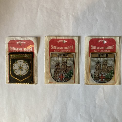 Woven badges yorkshire x - woven,