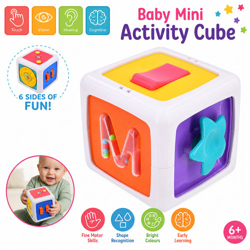 Baby mini activity cube - baby,