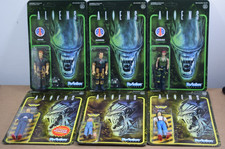SUPER7 ALIENS Reaction Figures Ripley Vasquez Hicks Hudson Newt Bishop 3.75"