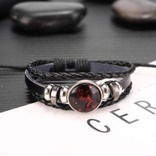 Men Women Leather Luminous 12