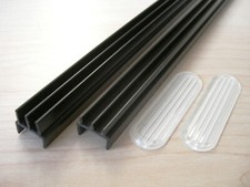 Vivarium glass track runners
