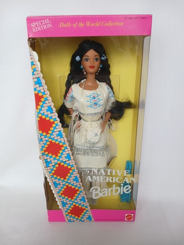 Native american barbie doll - native,