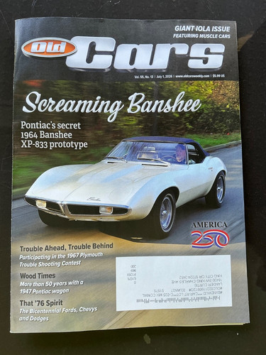Old cars magazine july 2026 - old,