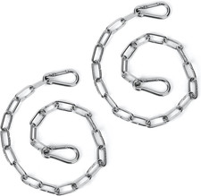 2Pcs Gate Chain Lock, 20 Inch