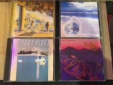 The Moody Blues,cds,X 4,