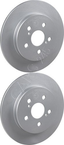 Rear brake disc set fits - disc,