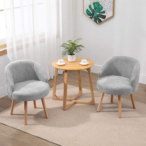 Linen tub chairs set 2 - chairs,