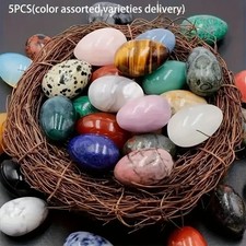 10x egg shape natural - natural, stones