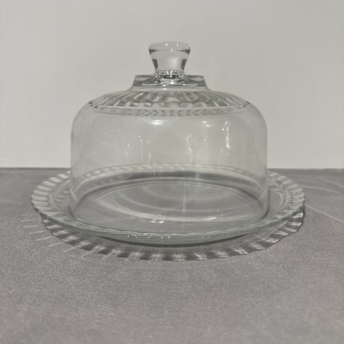 Vintage arcoroc cheese dome - vintage,