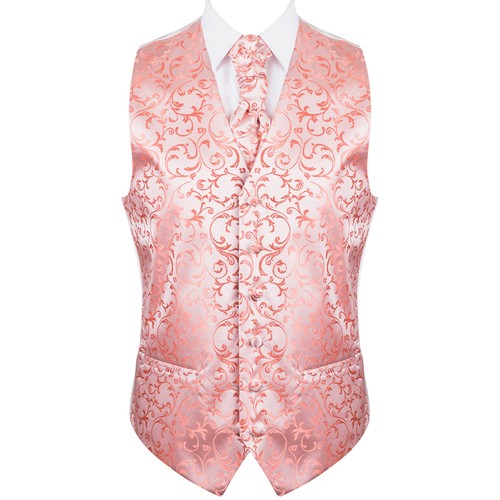 Jacquard wedding waistcoat - jacquard,