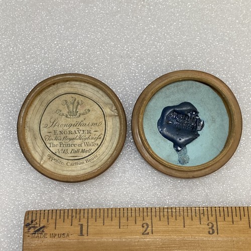 Fine antique wax seal - fine,