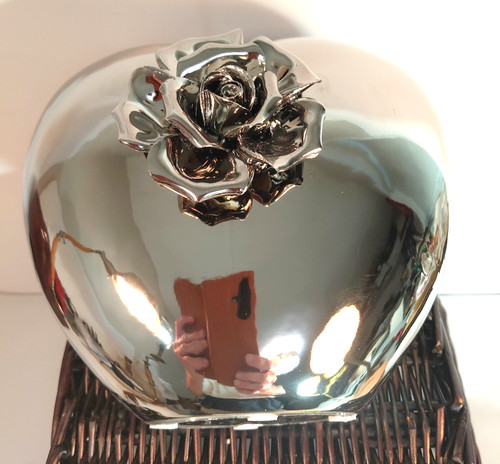 Heart pier one vase mirrored - heart,
