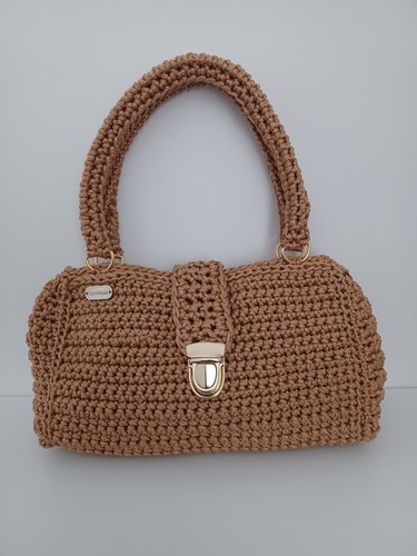 Handmade crochet handbag - handmade,