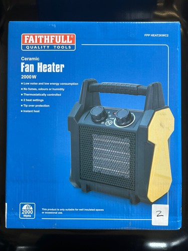 Ceramic fan heater compact - fan,