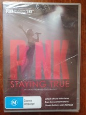Pink Staying True Dvd    RARE