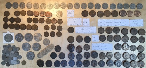 British coins job lot - british,