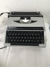 Vintage Silver Reed 150 Tabulator Typewriter Grey - Spares Or Repair (H12)