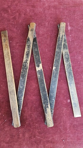 Antique boxwood folding foot - antique, 5