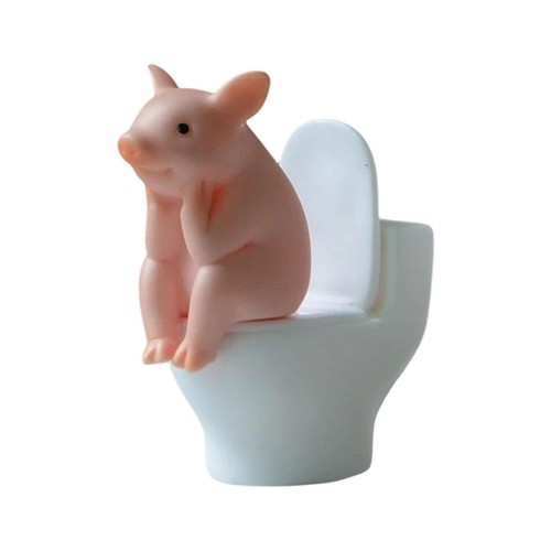 Cartoon pig desktop ornaments - cartoon,