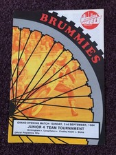 Speedway programme Birmingham v Long Eaton Cradley Heath first meeting at Wheels