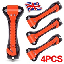 4X Emergency Car Safety Escape Hammer SeatBelt Cutter Tool Window Glass Breaker