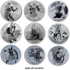 Gods of Olympus 1oz Silver