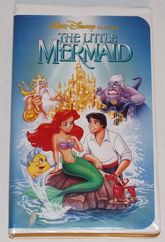 Disney little mermaid - little, vhs