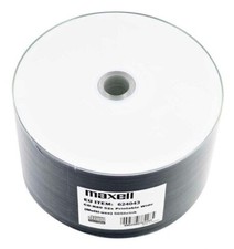 50 x MAXELL CD-R 52X Inkjet