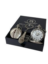 Signed Frank Sinatra Personalised Quote Pocket Watch Microphone Keyring Gift Set